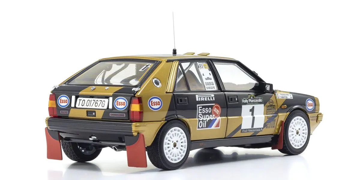 LANCIA | DELTA HF INTEGRALE 4WD TEAM ESSO N 1 VINCITORE RALLY PIANCAVALLO 1987 FABRIZIO TABATON - LUCIANO TEDESCHINI