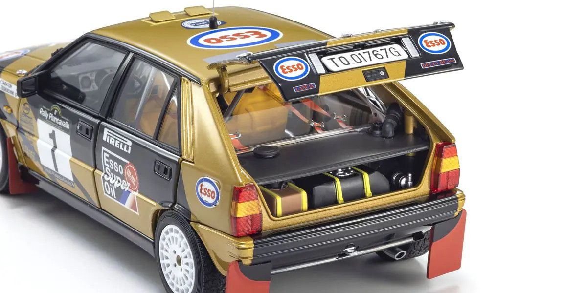 LANCIA | DELTA HF INTEGRALE 4WD TEAM ESSO N 1 VINCITORE RALLY PIANCAVALLO 1987 FABRIZIO TABATON - LUCIANO TEDESCHINI
