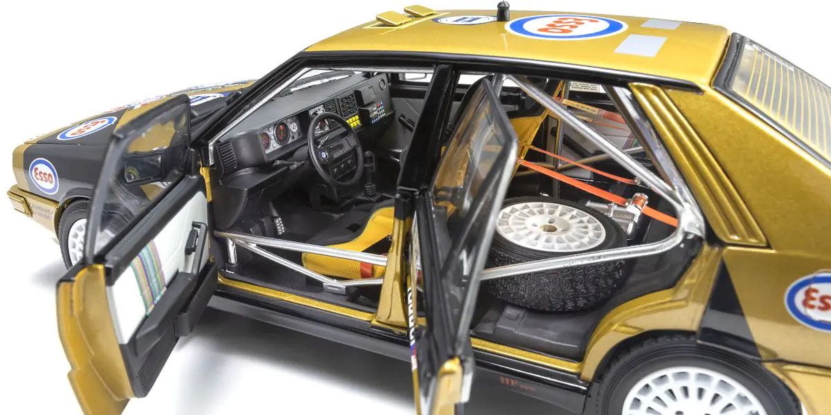 LANCIA | DELTA HF INTEGRALE 4WD TEAM ESSO N 1 VINCITORE RALLY PIANCAVALLO 1987 FABRIZIO TABATON - LUCIANO TEDESCHINI