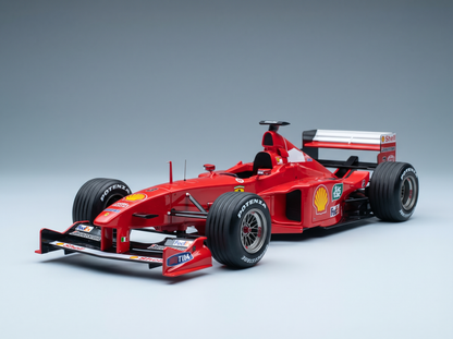 FERRARI - F1  F399 TEAM SCUDERIA FERRARI nr. 3 2e GP VAN BRAZILIË 1999 MICHAEL SCHUMACHER - ROOD