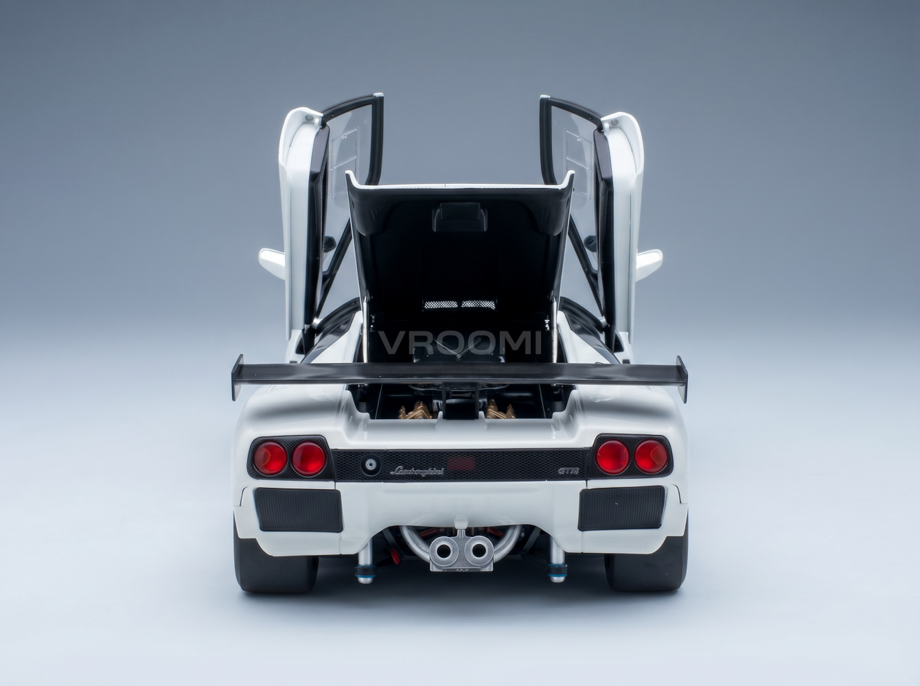 LAMBORGHINI - DIABLO GTR 1999 - WIT Schaalmodel op Vroomi