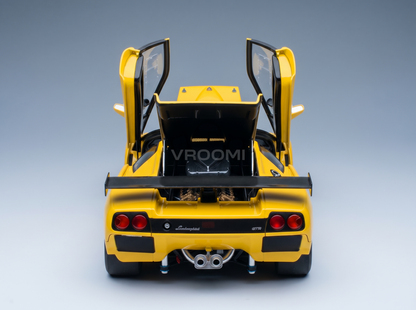 LAMBORGHINI - DIABLO GTR 1999 - GEEL Schaalmodel op Vroomi