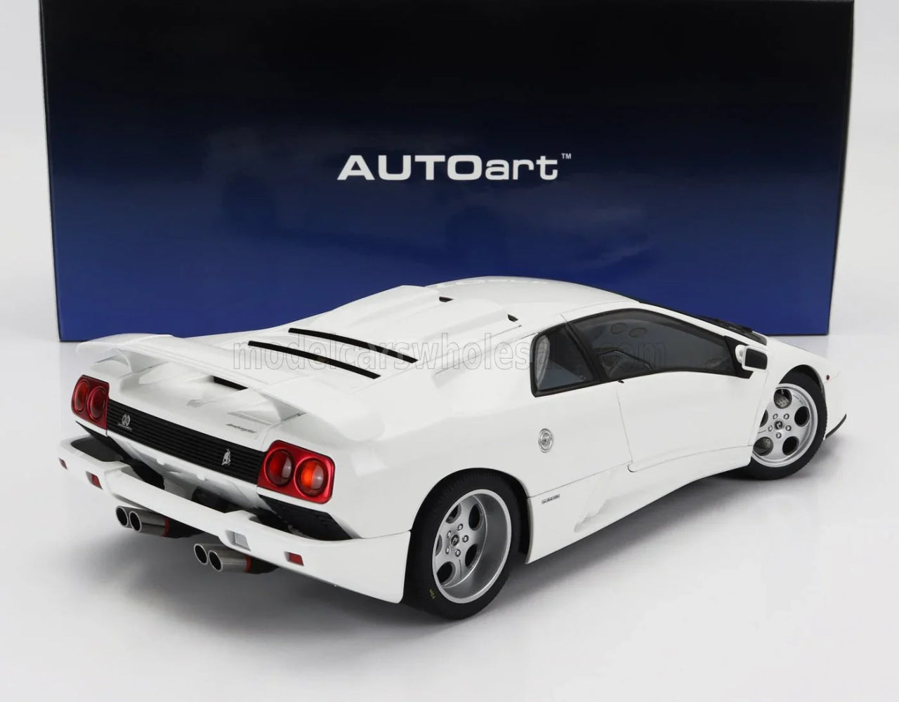 LAMBORGHINI - DIABLO SE30 JOTA 1995 - BLANCO IMPACT Maqueta de coche en Vroomi