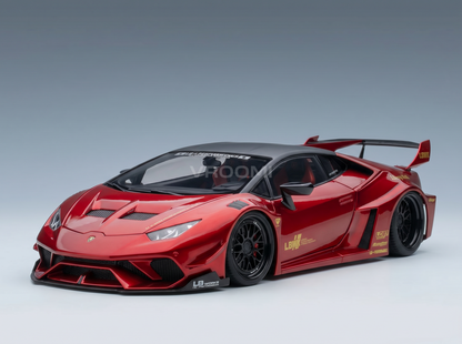 LAMBORGHINI - HURACÁN LIBERTY WALK LB SILHOUETTE WORKS GT 2018 - ROJO HIPER