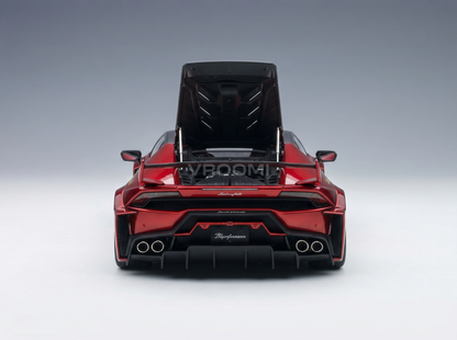 LAMBORGHINI - HURACÁN LIBERTY WALK LB SILHOUETTE WORKS GT 2018 - ROJO HIPER