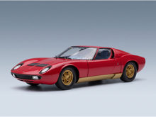 LAMBORGHINI - MIURA P400 1968 - ROUGE ET OR - VOITURES DE SÉRIE