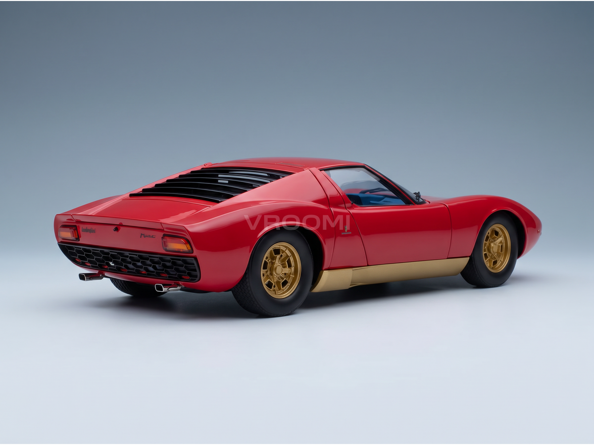 LAMBORGHINI - MIURA P400 1968 - RED GOLD - ROAD CARS