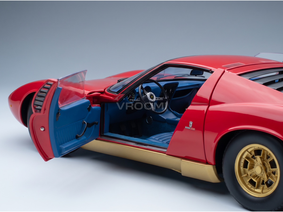 LAMBORGHINI - MIURA P400 1968 - RED GOLD - ROAD CARS