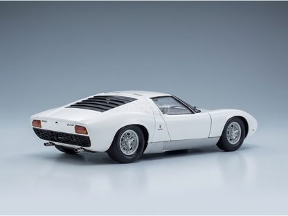 LAMBORGHINI - MIURA P400 1968 - BIANCO ARGENTO - AUTO DA STRADA