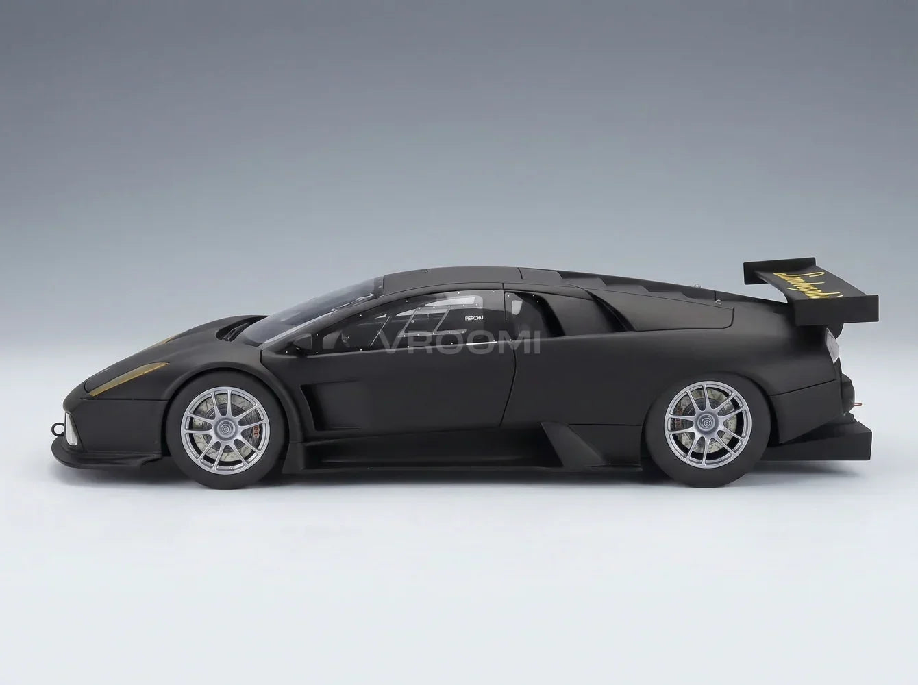 LAMBORGHINI - MURCIELAGO R-GT 2007 - NEGRO Tienda de maquetas de coches Vroomi