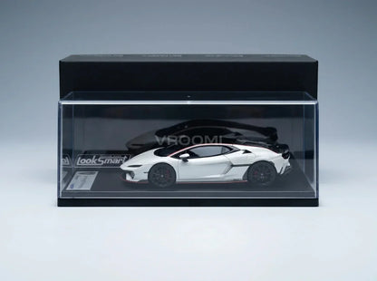 LAMBORGHINI - TEMERARIO ALLEGGERITA-PAKKET 2024 - BIANCO BALLOON - WIT Vroomi Schaalmodellenwinkel