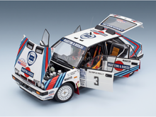 LANCIA - DELTA HF INTEGRALE 4WD TEAM MARTINI & ROSSI RACING N 3 WINNER RALLY OLYMPUS USA 1987 JUHA KANKKUNEN - JUHA
