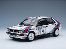 LANCIA - DELTA HF INTEGRALE 4WD TEAM LANCIA N 4 WINNAAR RALLY 1000 LAKES 1987 MARKKU ALEN - ILKKA KIVIMAKI - WIT-ROOD