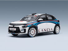 LANCIA - YPSILON HF RALLY4 PRESENTATION 2025 - WHITE BLACK - RACING CARS