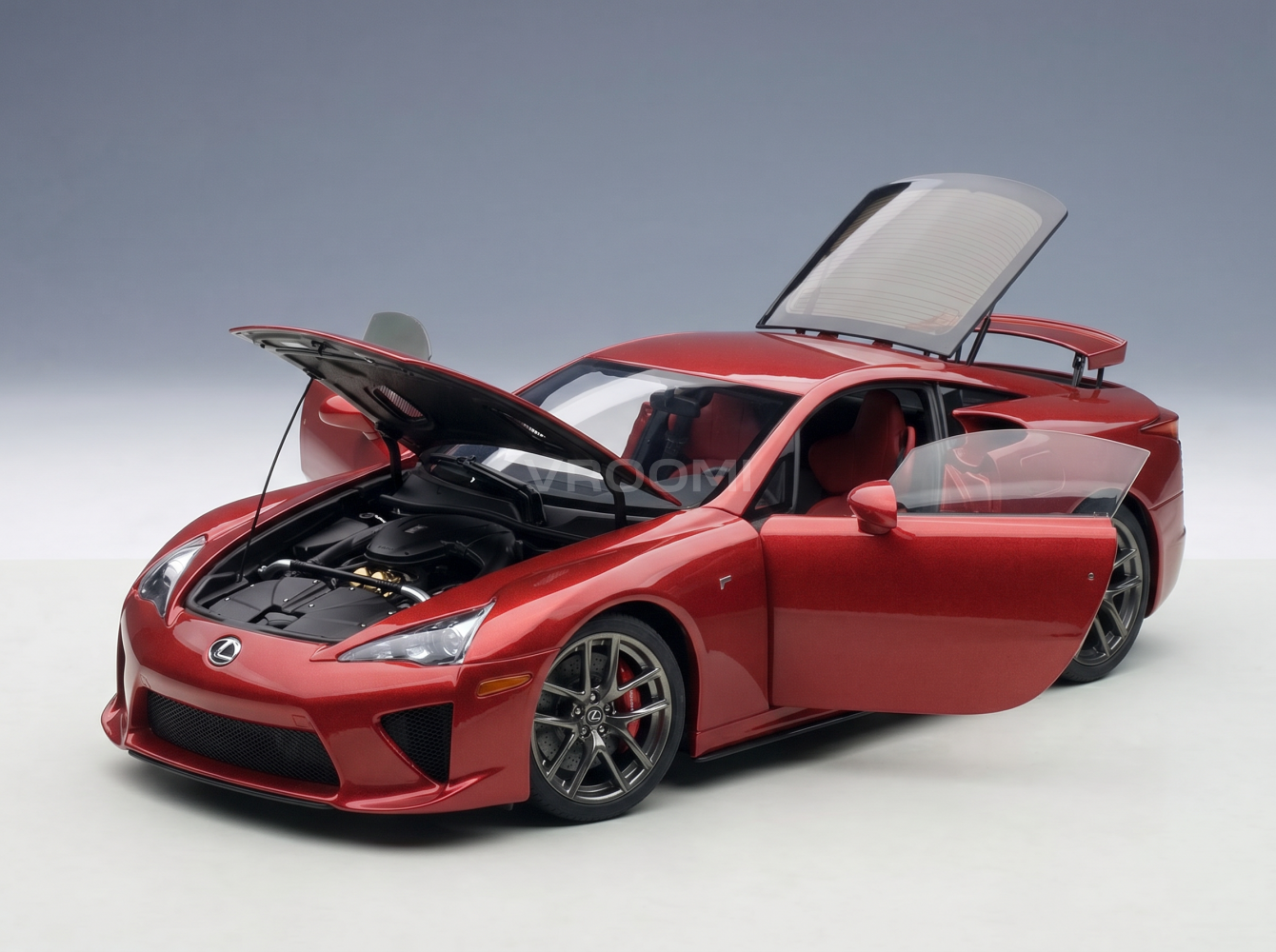 LEXUS - LFA COUPÉ 2012 - PEARL RED Schaalmodel op Vroomi