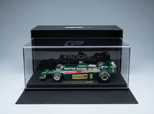 LOTUS – LOTUS TYPE 80 MARTINI RACING N 2 (MIT FRONTSPOILERN) SAISON 1979 CARLOS REUTEMANN – GRÜN-ROT Modellauto auf Vroomi