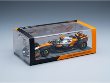 McLAREN - F1 MCL39 TEAM MCLAREN N 4 WORLD CHAMPION 2nd USA GP 2025 LANDO NORRIS - ORANGE CHROME BLACK - RACING CARS