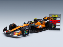 McLAREN - F1 MCL39 TEAM MCLAREN N 4 WORLD CHAMPION WINNER MONACO GP 2025 LANDO NORRIS - ORANGE BLACK - RACING CARS