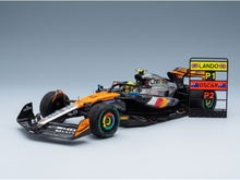 McLAREN - F1 MCL39 TEAM MCLAREN N 4 WORLD CHAMPION WINNER SILVERSTONE BRITISH GP 2025 LANDO NORRIS - ORANGE CHROME