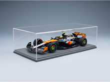 McLAREN - F1 MCL39 TEAM MCLAREN N 4 WORLD CHAMPION WINNER SILVERSTONE BRITISH GP 2025 LANDO NORRIS - ORANGE CHROME