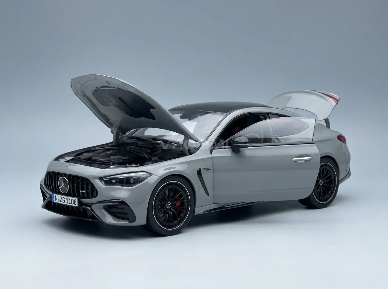 MERCEDES-BENZ - CLASSE CLE CLE53 AMG COUPÉ 2024 - GRIS ALPIN Boutique de modèles réduits Vroomi