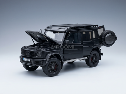 MERCEDES-BENZ – G-KLASSE G63 4x4 AMG 2023 – NIGHT BLACK – Modellauto auf Vroomi