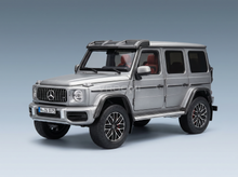 MERCEDES BENZ - CLASSE G G63 4x4 AMG 2023 - PLATIN MAGNO GREY - modellino in scala modellino Vroomi