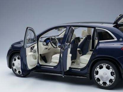 MERCEDES-BENZ – MAYBACH EQS 680 (Z296) SUV 2024 – SOLDALITH BLUE Modellauto auf Vroomi