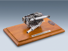 MERCEDES BENZ - MOTOR - MOTOR MERCEDES 300SL 1955 - MET VITRINE - CON VETRINA - ZILVER - STRATAUTO'S