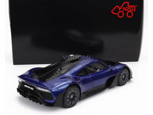 Maqueta de coche a escala «Blue AMG One» de NZG, expuesta con la marca Vroomi, que destaca por su detallado diseño de fundición a presión.
