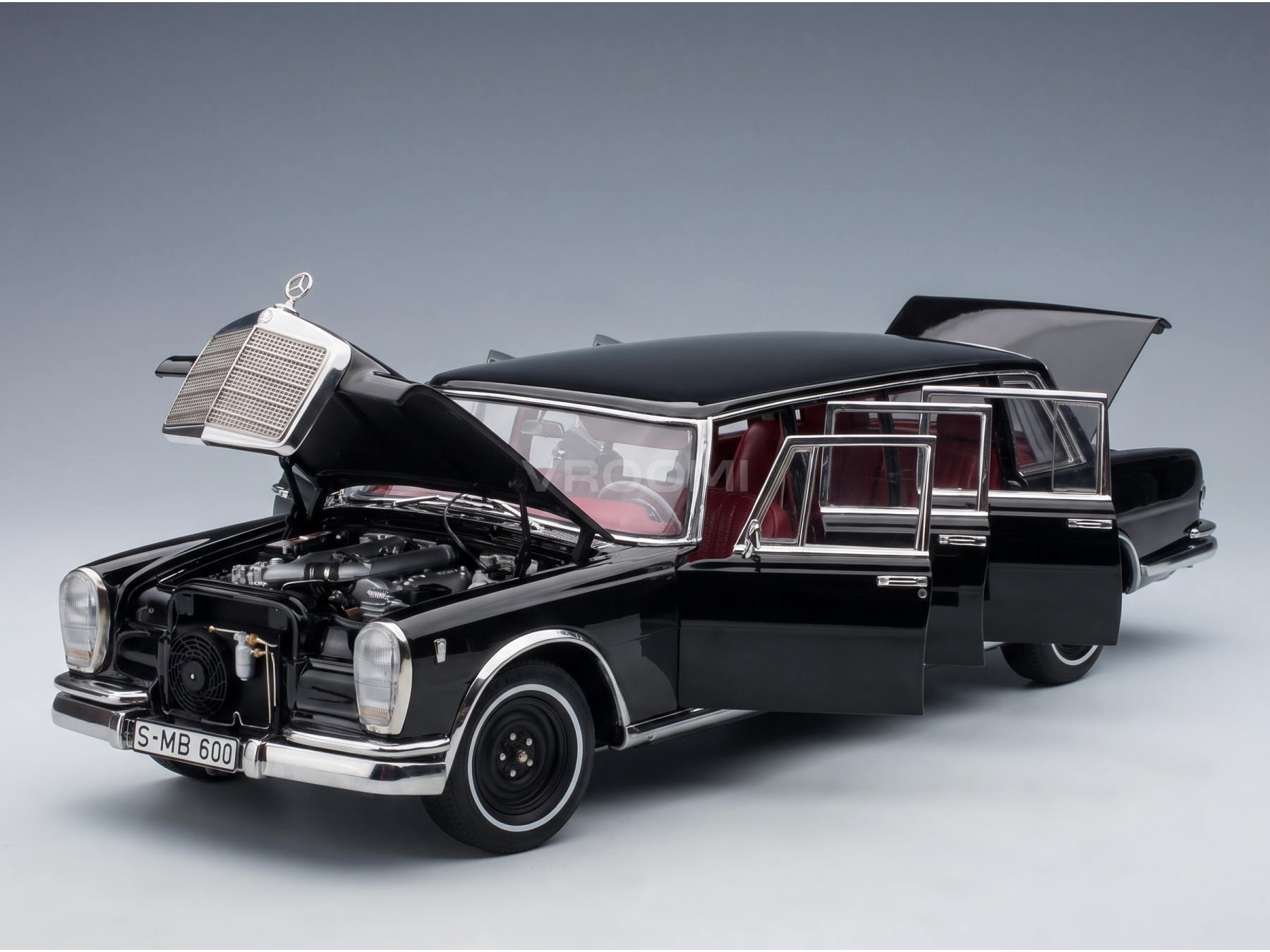 MERCEDES-BENZ - CLASSE S 600 PULLMAN W100 1963 - NOIR - VOITURES DE SÉRIE