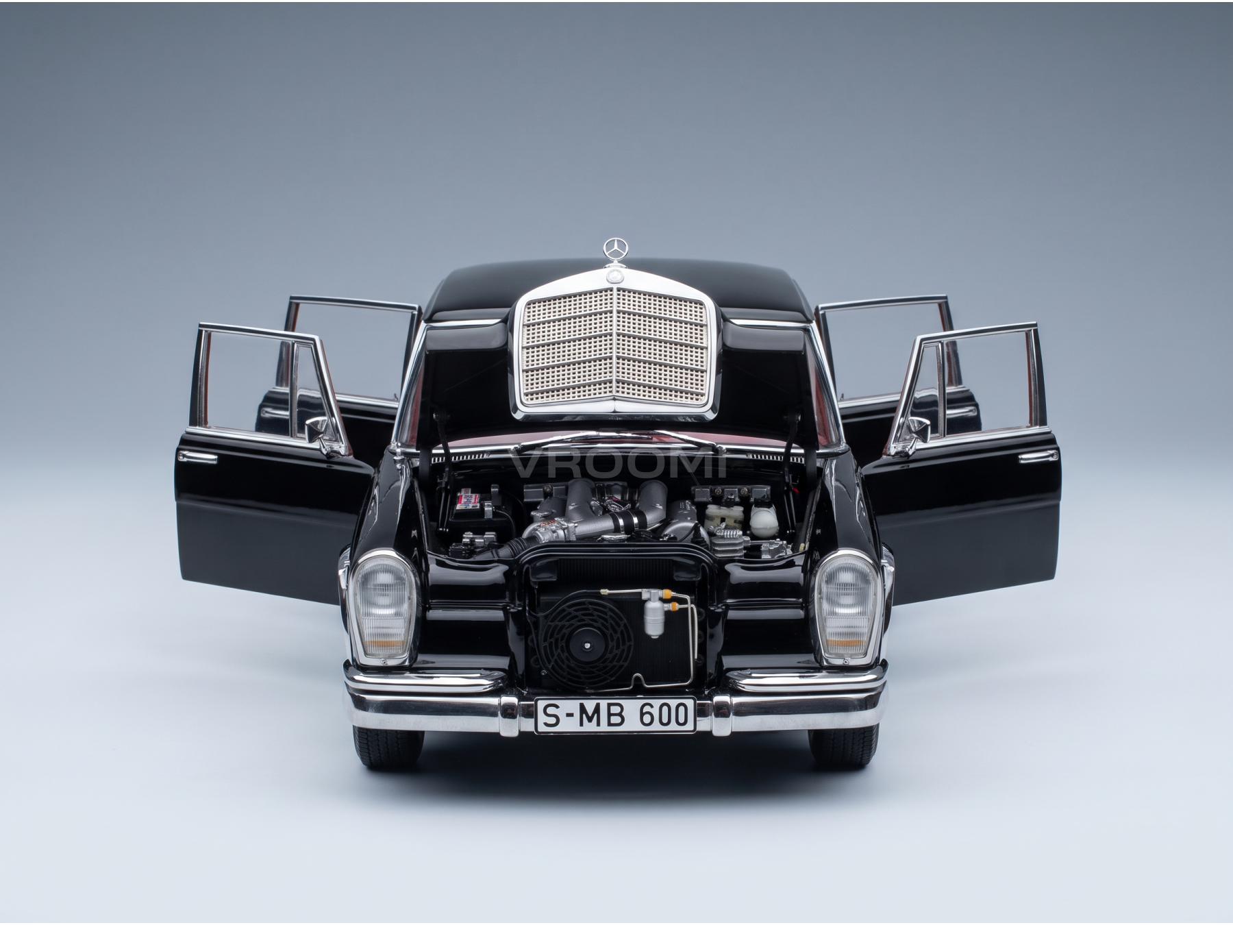 MERCEDES-BENZ - CLASSE S 600 PULLMAN W100 1963 - NOIR - VOITURES DE SÉRIE