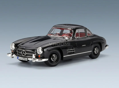 MERCEDES BENZ - SL-CLASS 300SL COUPE (W198) 1955 - BLACK Vroomi Scale model cars Shop