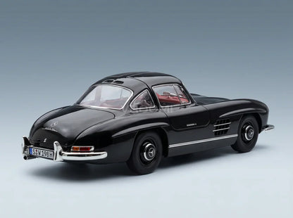 MERCEDES BENZ - SL-CLASS 300SL COUPE (W198) 1955 - BLACK Vroomi Scale model cars Shop