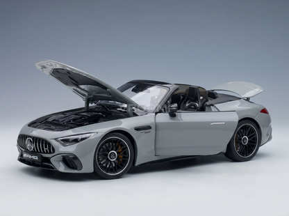 MERCEDES BENZ - SL-CLASS SL63 AMG (R232) 4MATIC CABRIOLET SPIDER 2021 - GREY BLACK