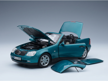 MERCEDES BENZ - CLASE SLK SLK350 CABRIOLET SPIDER 1996 - VERDE - COCHES DE CARRETERA