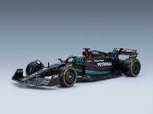 MERCEDES GP | F1 W14 TEAM MERCEDES-AMG PETRONAS FORMULA ONE N 63 SEASON 2023 GEORGE RUSSELL - WITH PILOT AND SHOWCASE