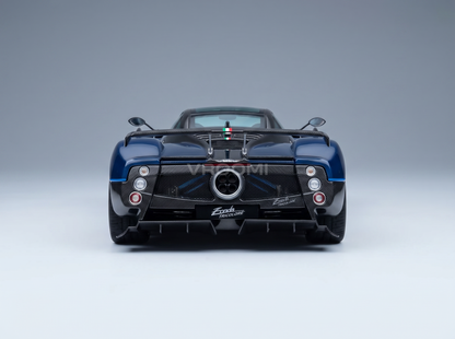 PAGANI - ZONDA TRICOLORE 2010 - CON VETRINA - WITH SHOWCASE - BLUE CARBON