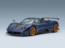 PAGANI - ZONDA TRICOLORE 2010 - CON VETRINA - WITH SHOWCASE - BLUE CARBON
