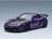 Porsche 718 (982) Cayman GT4 RS Manthey Kit 2024 Ultraviolet Purple Black with Showcase Spark Model 1:12 scale model