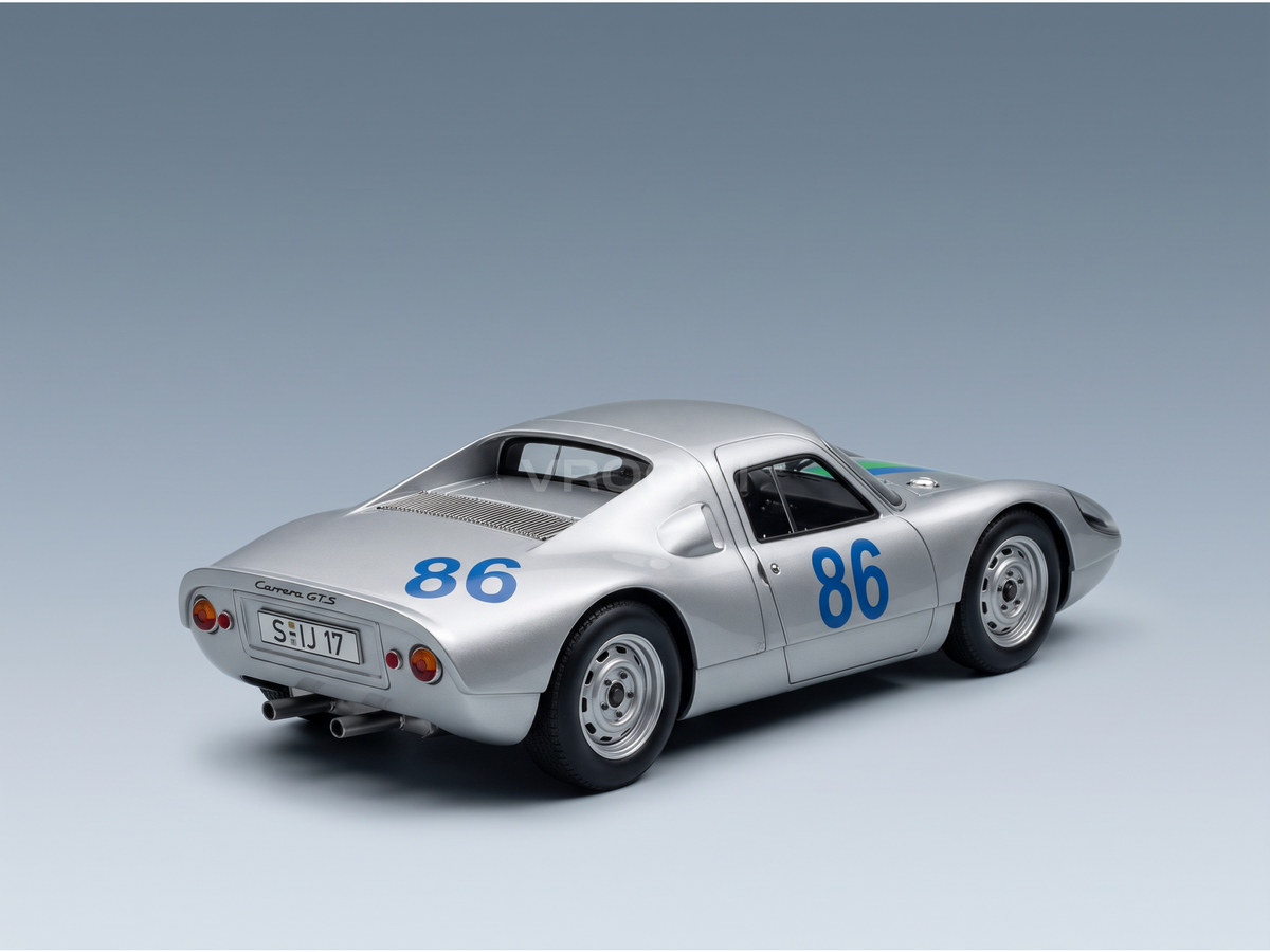Porsche 904 Carrera GTS Ch.904-005 No. 86 Winner Targa Florio Colin Davis Antonio Pucci 1964 CMC 1:18 scale model - image 6