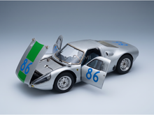 PORSCHE - 904 CARRERA GTS, chassisnr. 904-005 N, winnaar van de Targa Florio 1964, COLIN DAVIS - ANTONIO PUCCI - ZILVER - STRAATWAGENS