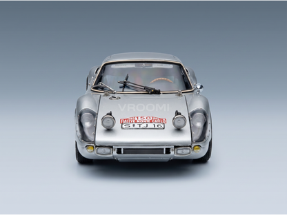 PORSCHE - 904 CARRERA GTS ch.904-006 N 150 2° RALLY MONTECARLO 1965 EUGEN BOEHRINGER - ROLF WUTHERICH - ARGENTO