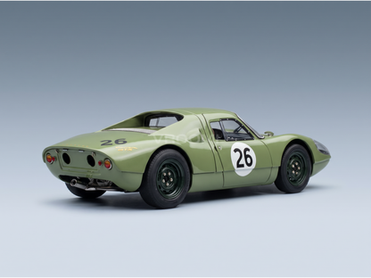 PORSCHE - 904 CARRERA GTS ch.904-025 N 26 SILVERSTONE INTERNATIONAL GRAND TOURING 1964 INNES IRELAND - GREEN - RACING