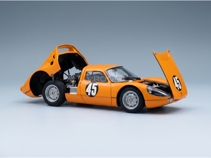 PORSCHE - 904 CARRERA GTS n° 904-055 N 45 1 000 km NURBURGRING 1964 GERHARD KOCH - BEN PON - ROUGE - VOITURES DE COURSE
