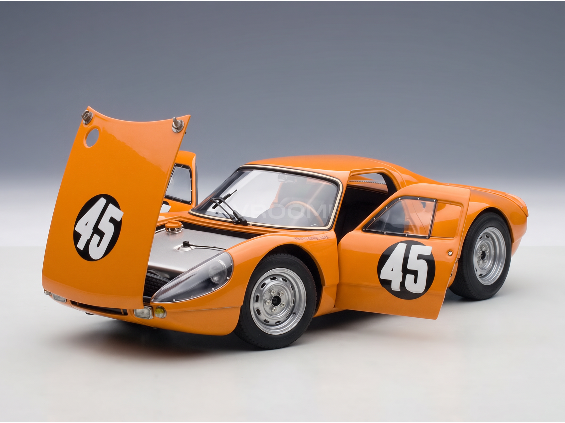 PORSCHE - 904 CARRERA GTS n° 904-055 N 45 1 000 km NURBURGRING 1964 GERHARD KOCH - BEN PON - ROUGE - VOITURES DE COURSE