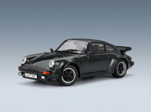 PORSCHE - 911 930 3.3L TURBO COUPE 1977 - DARK GREEN Scale model car on Vroomi