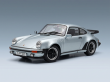 PORSCHE - 911 930 3.3L TURBO COUPE 1977 - SILVER Scale model car on Vroomi
