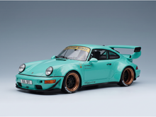 PORSCHE - 911 930 RWB TIFFANY COUPE 2020 - LIGHT BLUE - ROAD CARS