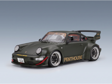 PORSCHE - 911 964 RWB PENTHOUSE COUPE 2008 - GREEN - ROAD CARS
